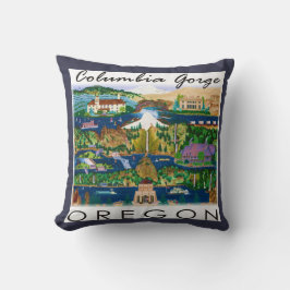 Columbia Gorge Cocktail Pillow Kussen