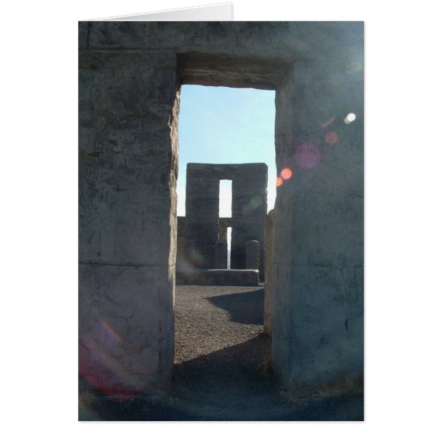 Columbia Gorge Road Trip - Stonehenge (Voorkant)