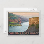 Columbia Gorge - Rowena Plateau B Briefkaart (Voorkant / Achterkant)