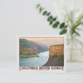Columbia Gorge - Rowena Plateau W.jpg Briefkaart (Staand voorkant)