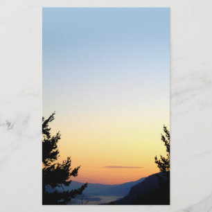 Columbia Gorge Sunrise Stationery Briefpapier