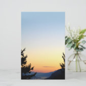 Columbia Gorge Sunrise Stationery Briefpapier (Staand voorkant)