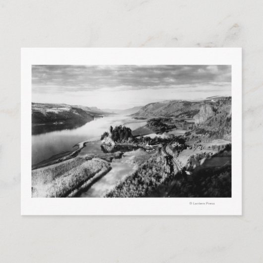 Columbia Gorge Uitzicht Foto Briefkaart (Voorkant)