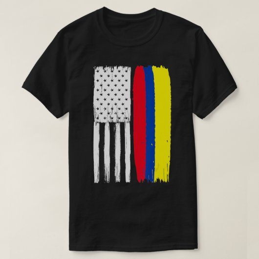 Columbia Half-America Gift T-shirt (Design voorkant)