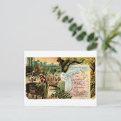 Columbia  handelskaart en kaart (Staand voorkant)