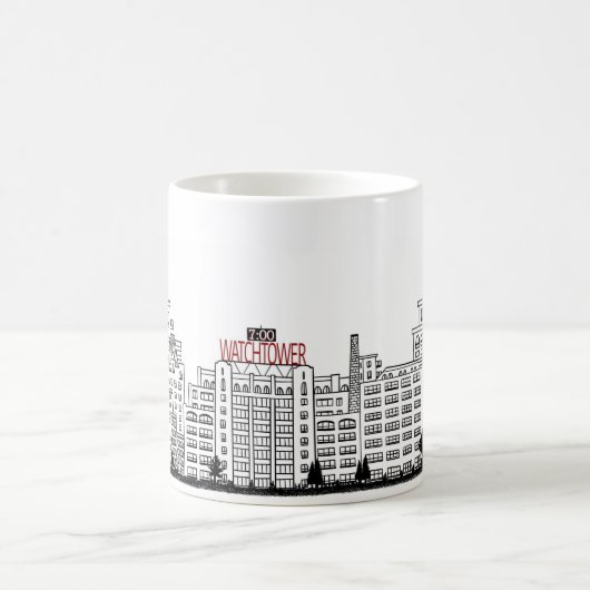 Columbia Hoogte Nostalgische koffie Mok (Center)