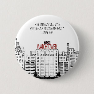 Columbia Hoogten Nostalgisch Ronde Button 5,7 Cm