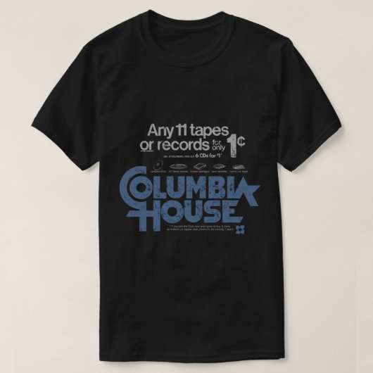 Columbia House Tri-blend T-Shirt (Design voorkant)