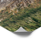 Columbia Icefield panorama with snow covered mount Poster (Hoek)