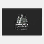 Columbia Inn Pine Tree Vermont A White Christmas Inpakpapier Vel (Voorkant)