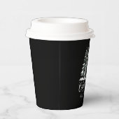 Columbia Inn Pine Tree Vermont A White Christmas Papieren Bekers (Rechts)