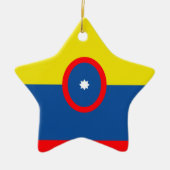 Columbia Keramisch Ornament (Voorkant)