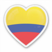 Columbia Love Flag Sticker (Voorkant)