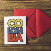 Columbia Metal Wall Art Briefkaart