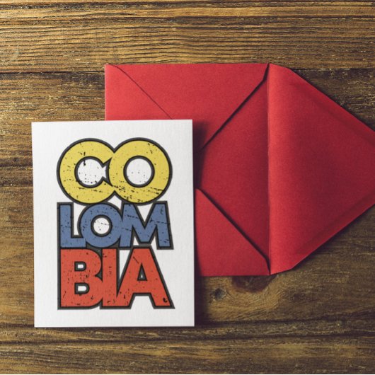 Columbia Metal Wall Art Briefkaart