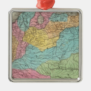 Columbia Metalen Ornament