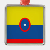 Columbia Metalen Ornament (Voorkant)