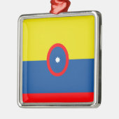 Columbia Metalen Ornament (Links)