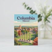 Columbia, Missouri Briefkaart (Staand voorkant)