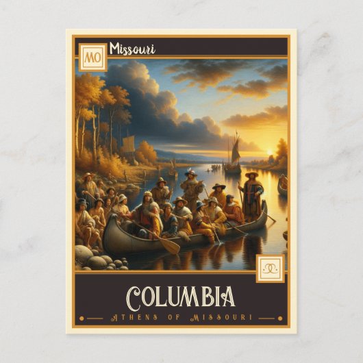 Columbia, Missouri | Briefkaart (Voorkant)