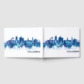 Columbia Missouri Skyline Blue Gastenboek (Volledig)