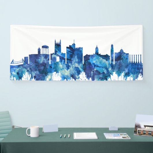 Columbia Missouri Skyline Blue Spandoek (Beurs)
