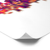 Columbia Missouri Skyline Poster (Hoek)