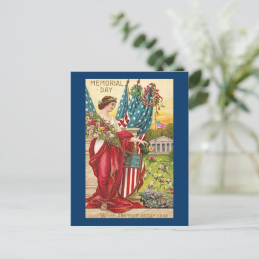 Columbia Observes Memorial Day Briefkaart (Staand voorkant)