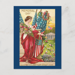 Columbia Observes Memorial Day Briefkaart