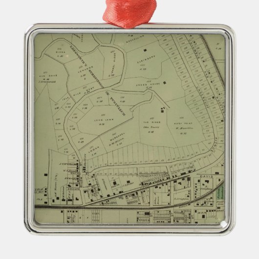 Columbia, Ohio 2 Metalen Ornament (Voorkant)