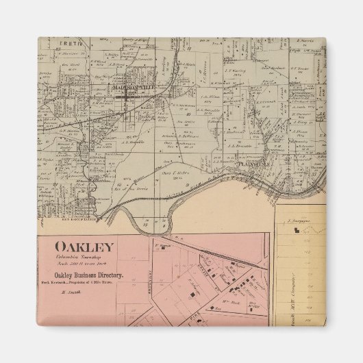 Columbia, Ohio Magneet (Voorkant)