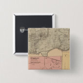 Columbia, Ohio Vierkante Button 5,1 Cm (Voorkant /achterkant)