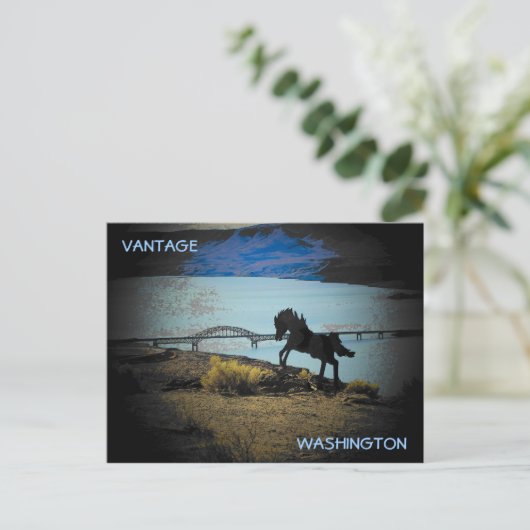 Columbia River Crossing Vantage, Washington Briefkaart (Staand voorkant)