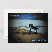 Columbia River Crossing Vantage, Washington Briefkaart (Voorkant / Achterkant)