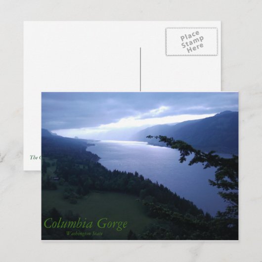 Columbia River Gorge Briefkaart (Voorkant / Achterkant)