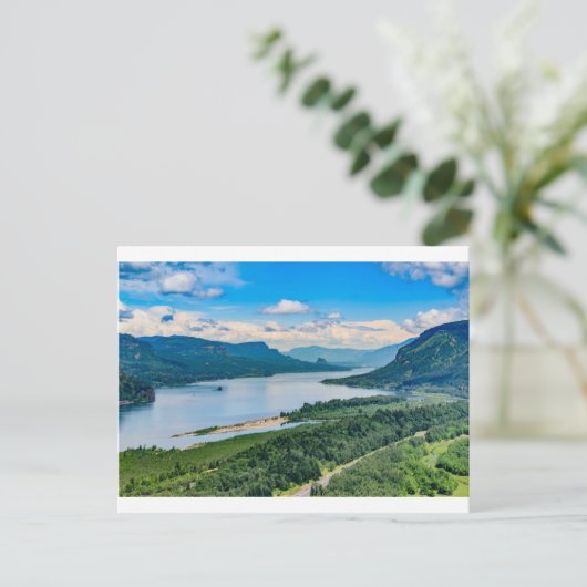 Columbia River Gorge Briefkaart (Staand voorkant)
