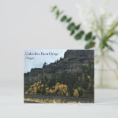 Columbia River Gorge, Briefkaart van Oregon (Staand voorkant)