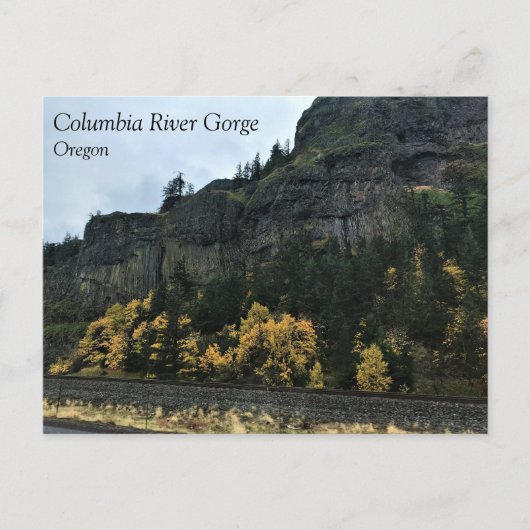 Columbia River Gorge, Briefkaart van Oregon (Voorkant)