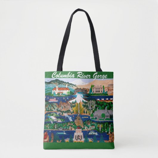 Columbia River Gorge Canvas tas (Voorkant)