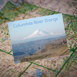 Columbia River Gorge en Mount Hood Travel Briefkaart