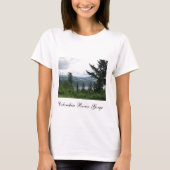 Columbia River Gorge Foto T-shirt (Voorkant)