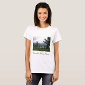 Columbia River Gorge Foto T-shirt (Voorkant volledig)