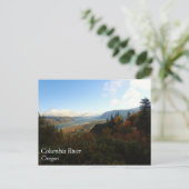 Columbia River Gorge in het najaar Briefkaart (Staand voorkant)