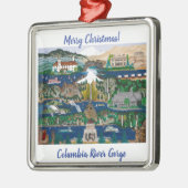 Columbia River Gorge Metalen Ornament (Links)