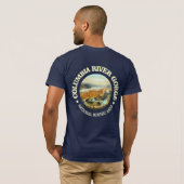 Columbia River Gorge NSA T-shirt (Achterkant volledig)