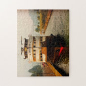 Columbia River Gorge Oregon. Legpuzzel (Verticaal)