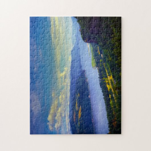 Columbia River Gorge Oregon. Legpuzzel (Verticaal)