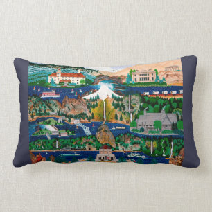Columbia River Gorge Pillow Kussen