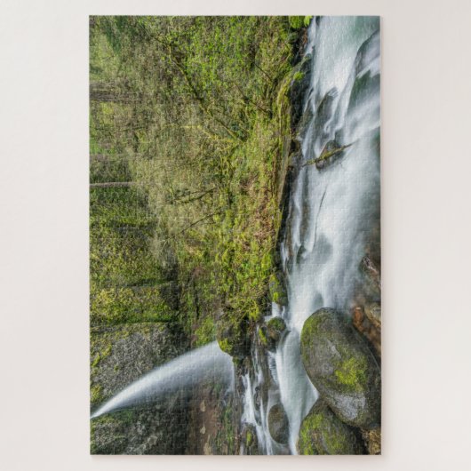 Columbia River Gorge, Ponytail Herfsten Legpuzzel (Verticaal)