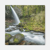 Columbia River Gorge, Ponytail Herfsten Magneet (Voorkant)